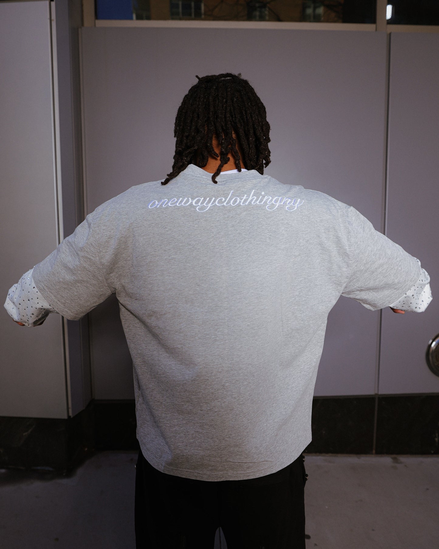 Gray "SWAG IS MY SERENITY" Thermal