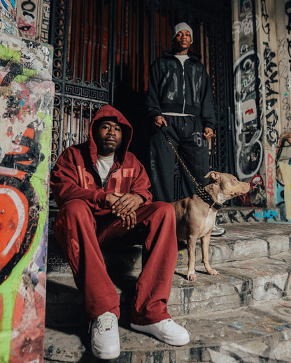 1617 'OG' SWEATPANTS [CRIMSON]
