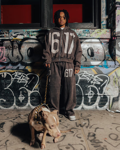 1617 'OG' HOODIE [CHOCOLATE]