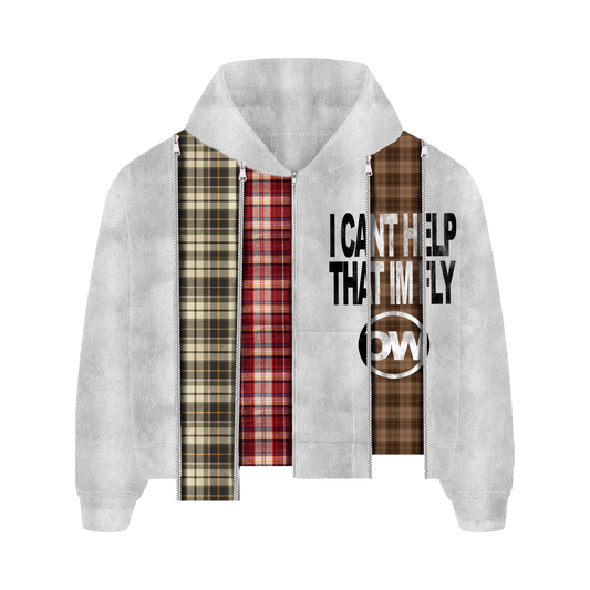 "IMFLY" Zip Up Hoodie