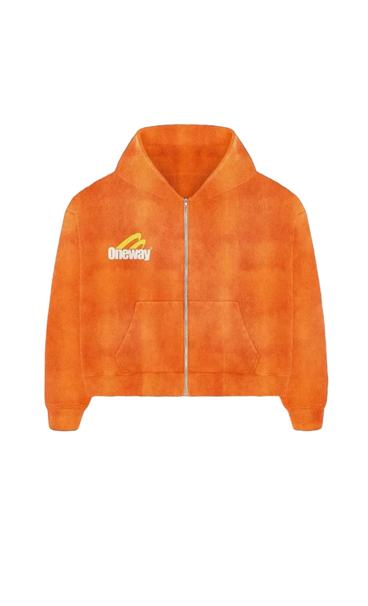 "INFERNO" Zip Up Hoodie