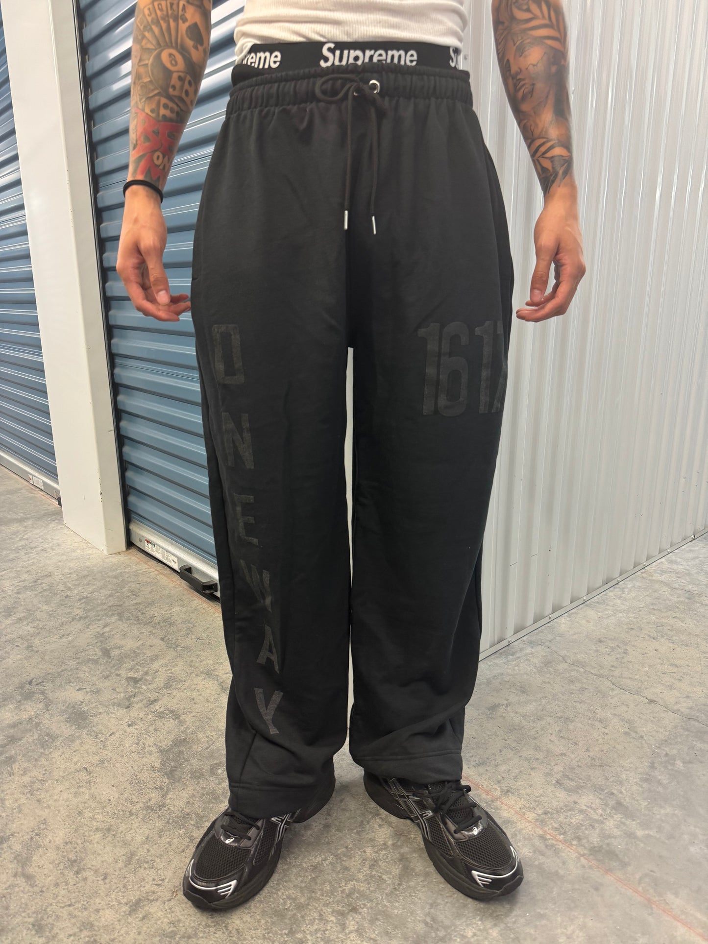 1617 'OG' SWEATPANTS [MATTE BLACK]