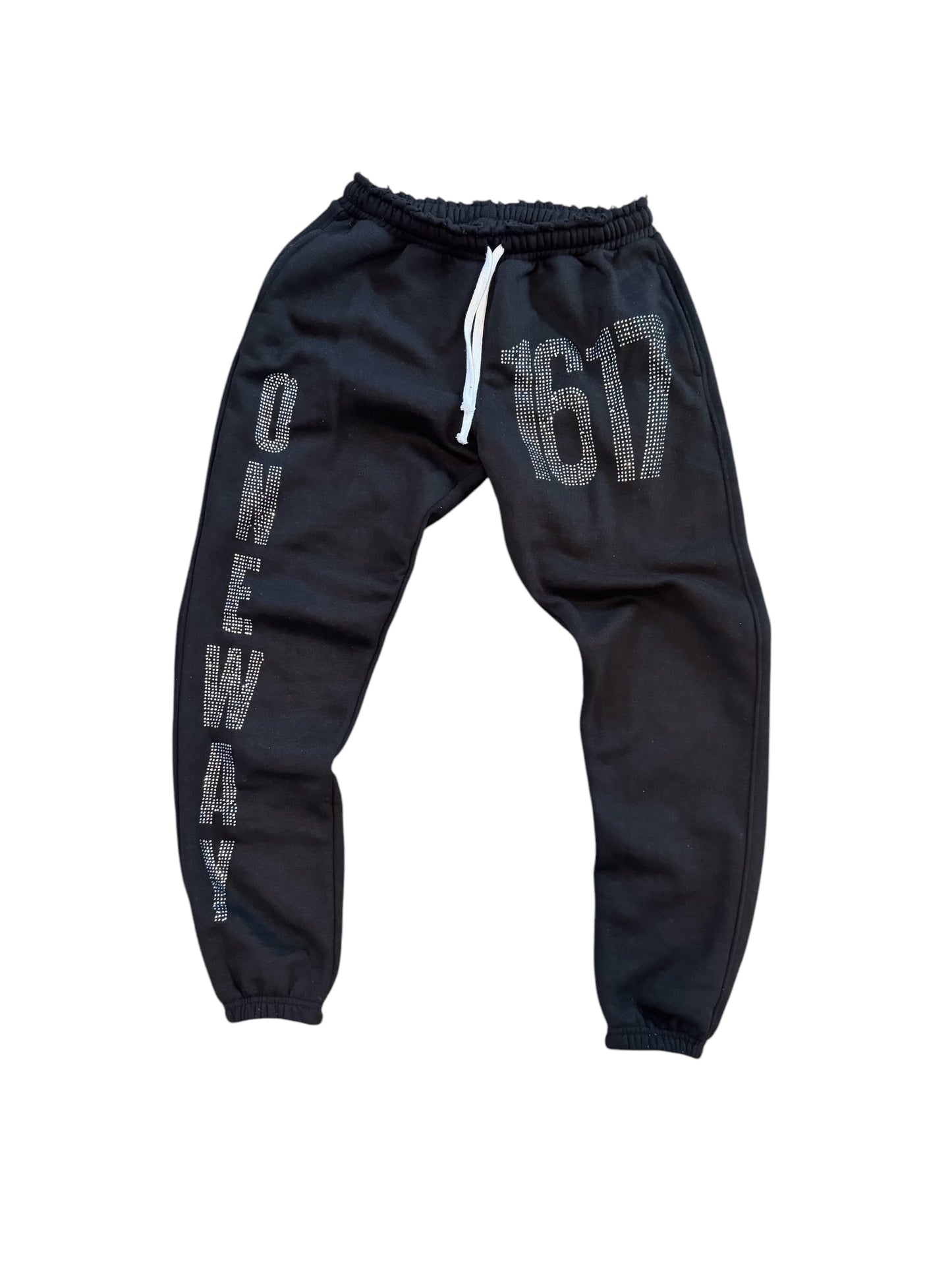 1617 2.0 "SILVER SPARKLE" SWEATPANTS