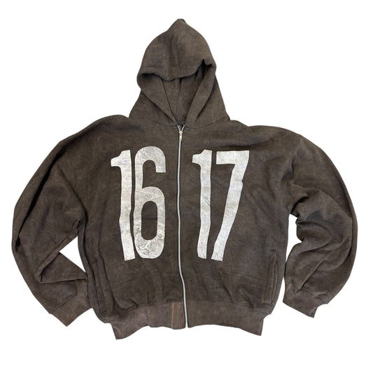 1617 'OG' HOODIE [CHOCOLATE]
