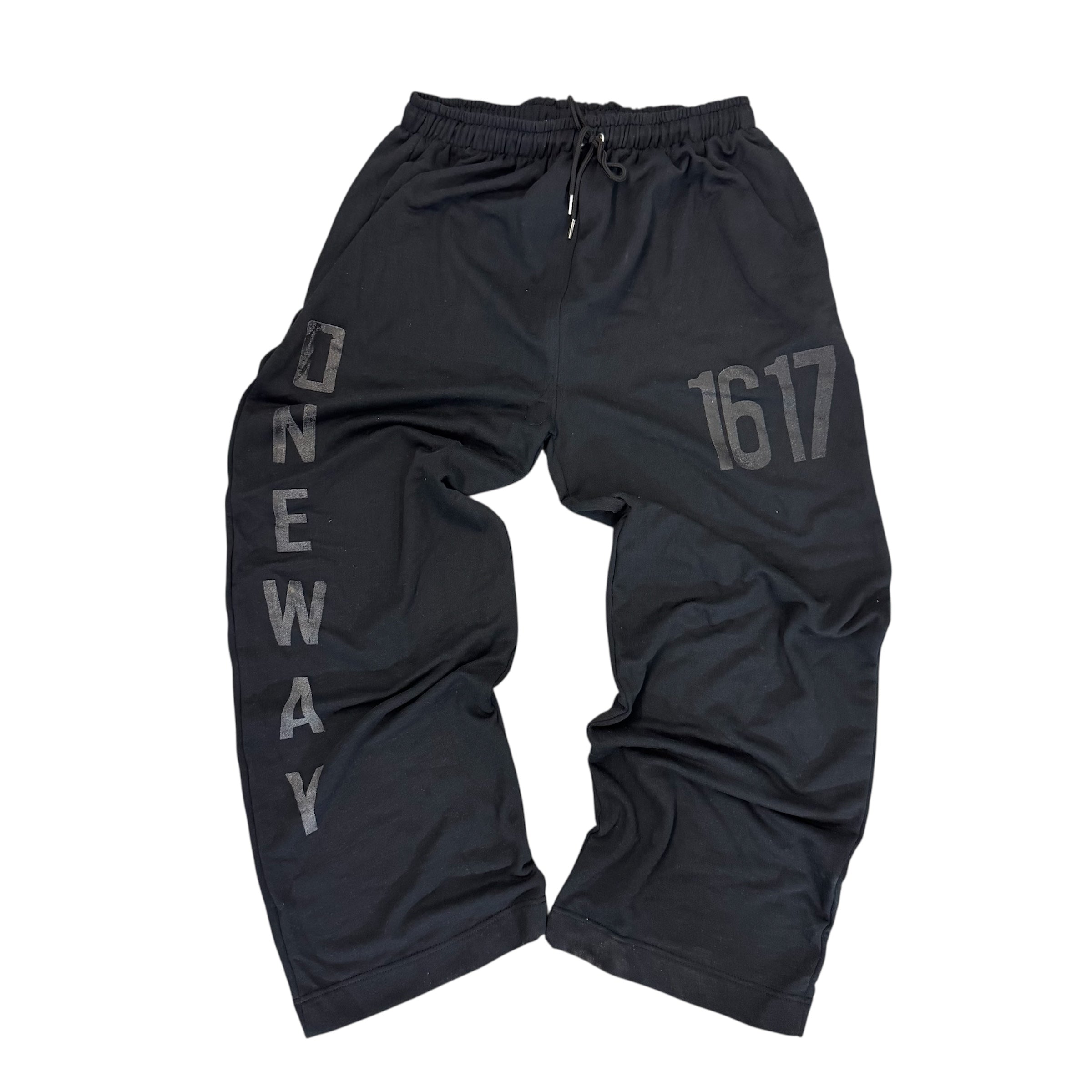 1617 'OG' SWEATPANTS [MATTE BLACK] – onewayclothingny