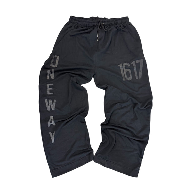 1617 'OG' SWEATPANTS [MATTE BLACK] – onewayclothingny