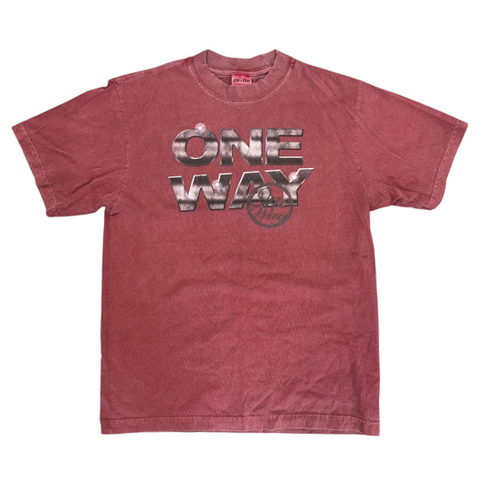 PINK "STEEL STATEMENT" TEE